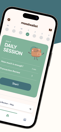 Daily session screen